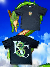 Load image into Gallery viewer, “Green Dragon” Cropped T-Shirt
